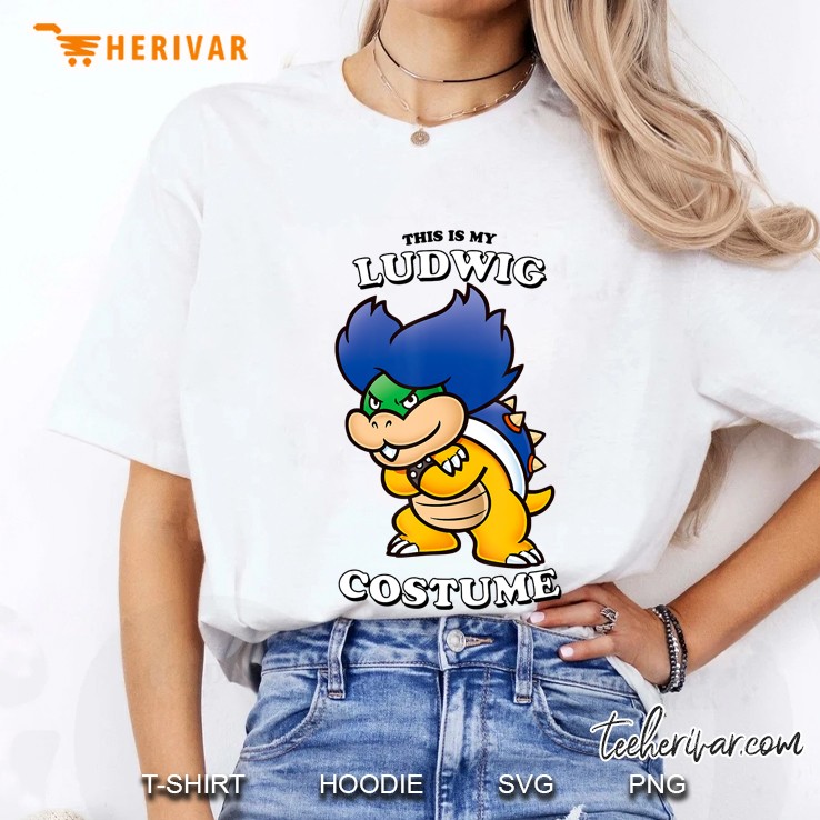 Super Mario This Is My Ludwig Costume Ladies Tee