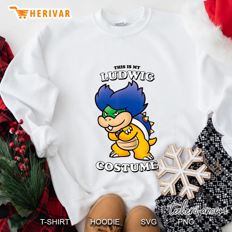 Super Mario This Is My Ludwig Costume Sweatshirt
