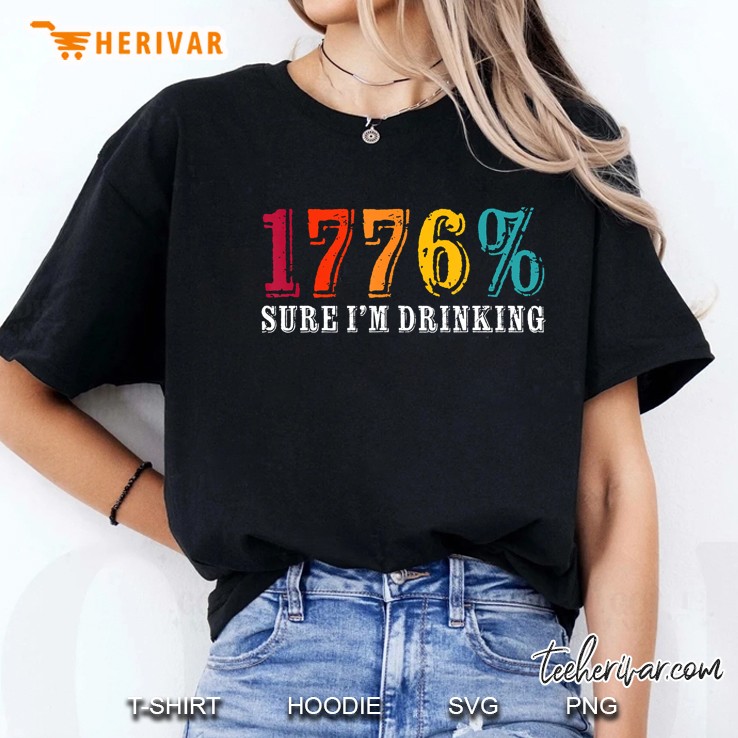 1776% Sure I Am Drinking Ladies Tee