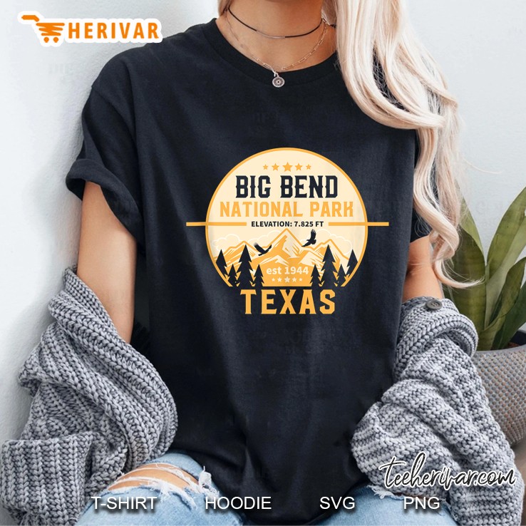 Big Bend National Park Texas Souvenir Ladies Tee