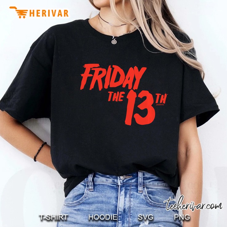 Friday The 13Th Logo Adult Ladies Tee