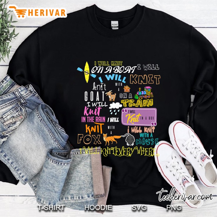 Knit Crochet Knitting Crocheting Cool Wool Sweatshirt