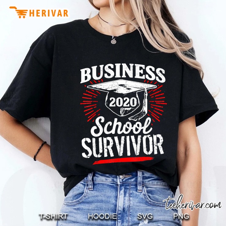 Mba Student 2020 Survivor Business Degree Graduation Ladies Tee
