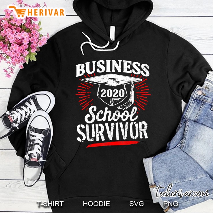 Mba Student 2020 Survivor Business Degree Graduation Hoodie