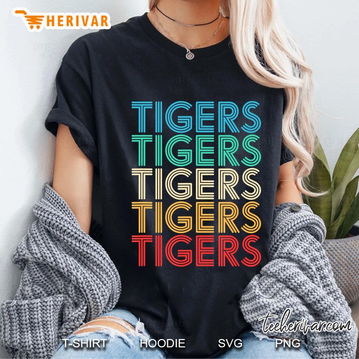 Retro Vintage Tiger Hoodie