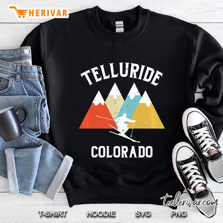 Telluride Colorado Ski Vacation Souvenir Pullover Sweatshirt