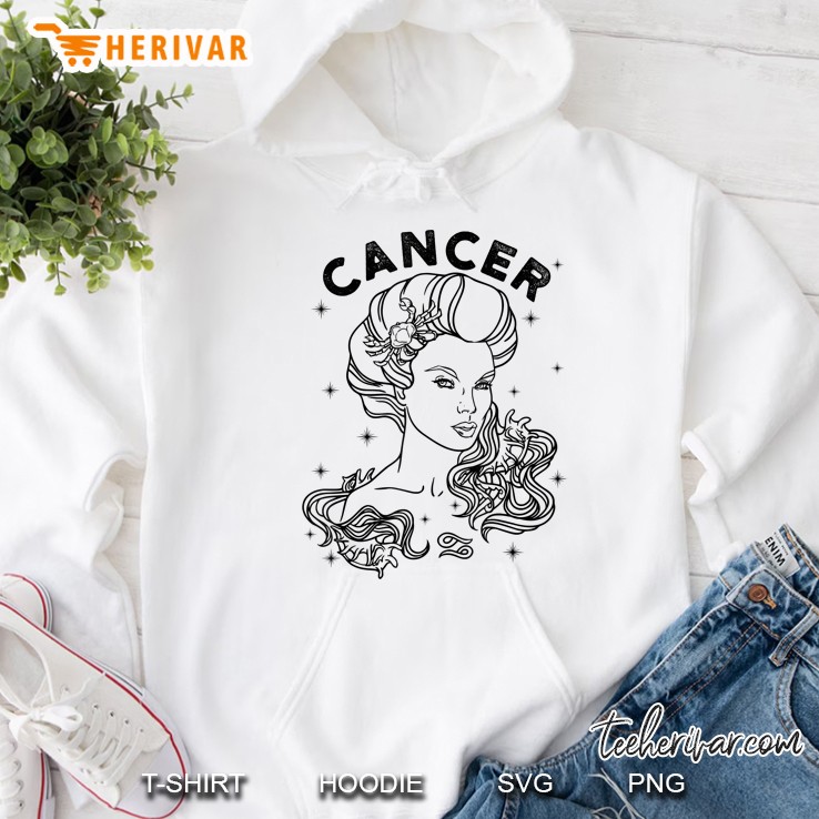 Cancer Zodiac Sign Horoscope Astrology Apparel Tee Gift Hoodie