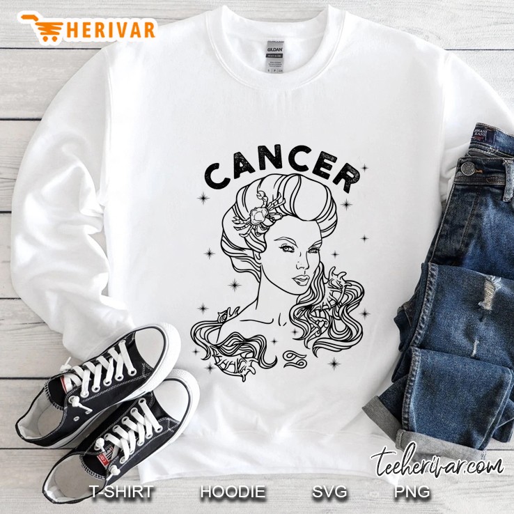 Cancer Zodiac Sign Horoscope Astrology Apparel Tee Gift Sweatshirt