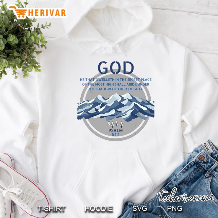 God Psalm 91 Gospel Biblical Hoodie
