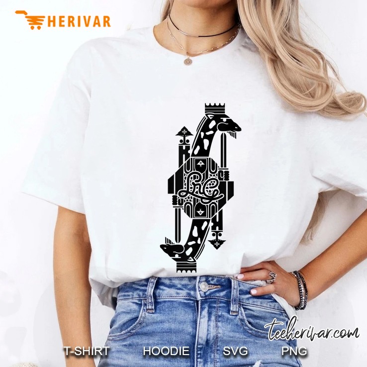 Mens Lrg Giraffe King Of Trees Ladies Tee