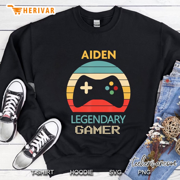 Aiden Name Gift - Personalized Legendary Gamer Mugs