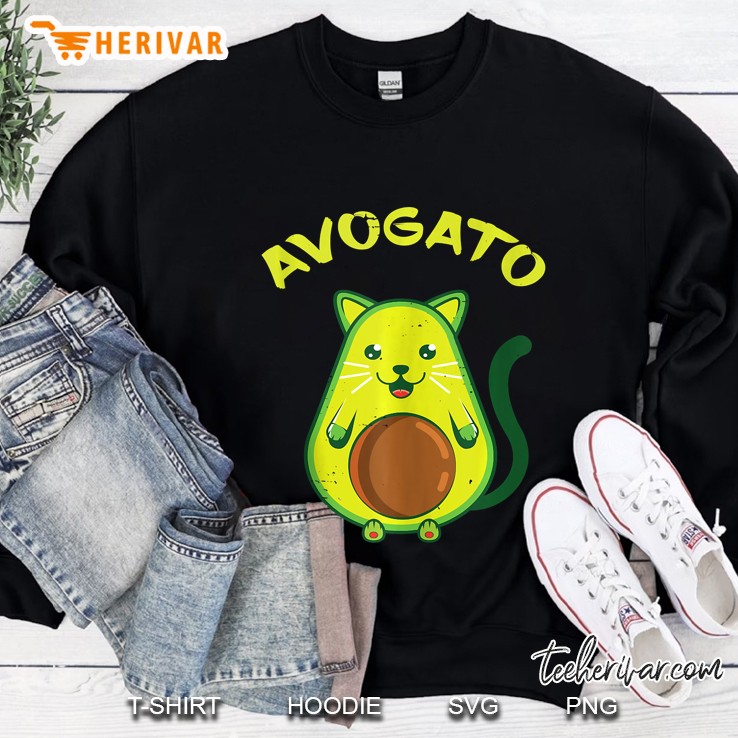 Cinco De Meow Avogato Cat Avocado Tank Top Sweatshirt
