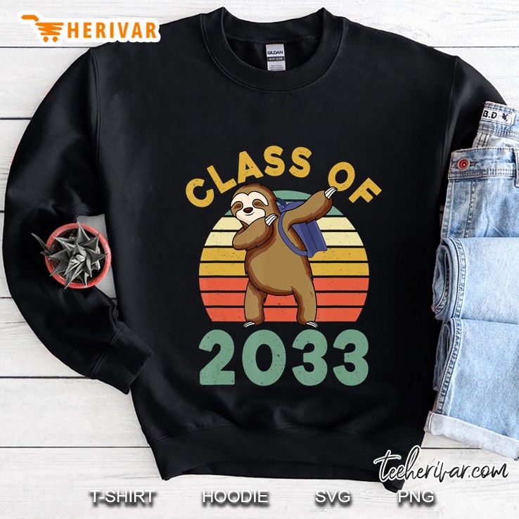 Dabbing Sloth Class Of 2033 Grow With Me Back To School Gift Mugs