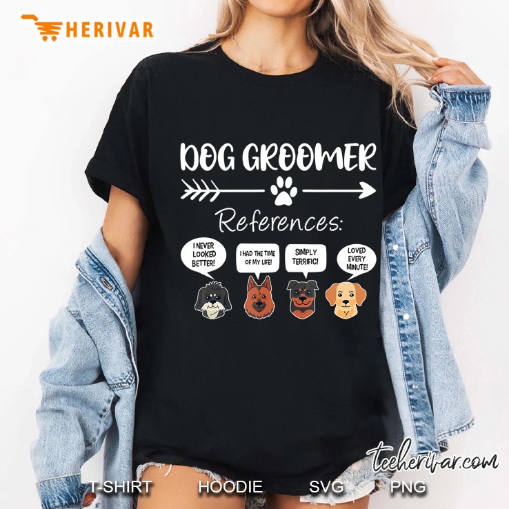 Dog Groomer Gift Funny Dog Grooming Shirt Dog Salon Spa Ladies Tee