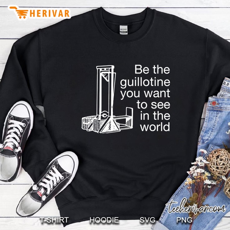 Guillotine Conservative Revolution Political Protest Sweatshirt