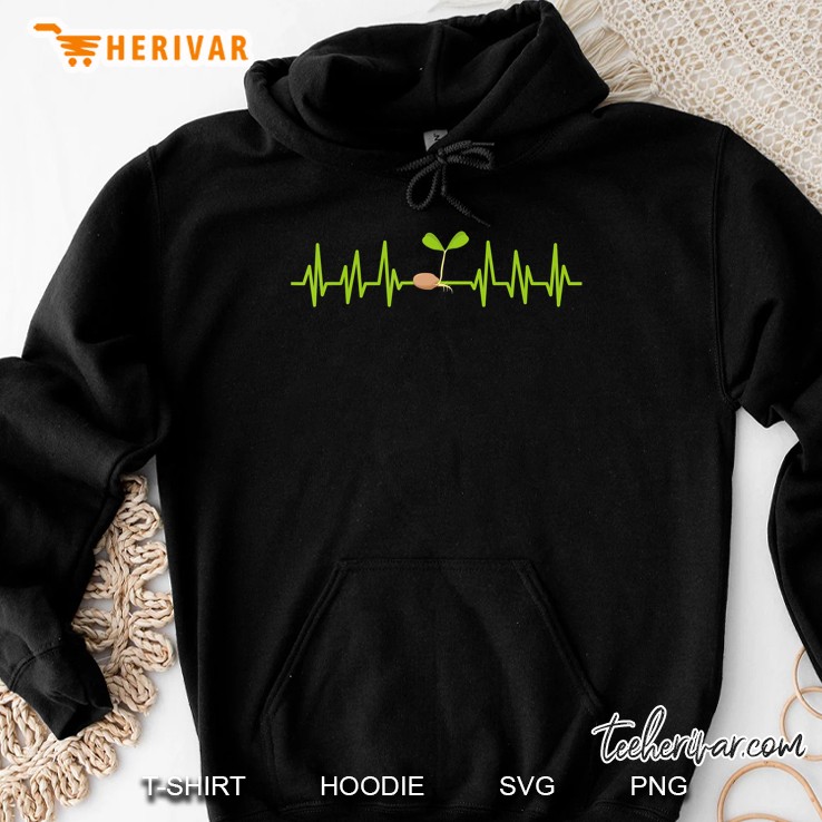 Heartbeat Microgreens Vegan Sprouts Microgreen Hoodie