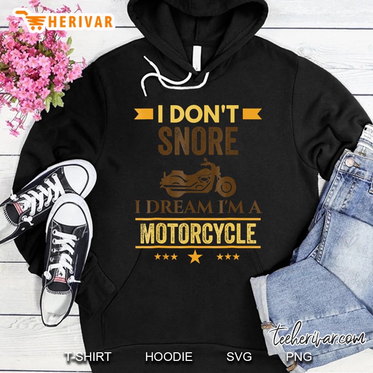 I Don't Snore I Dream Motorcycle Mugs