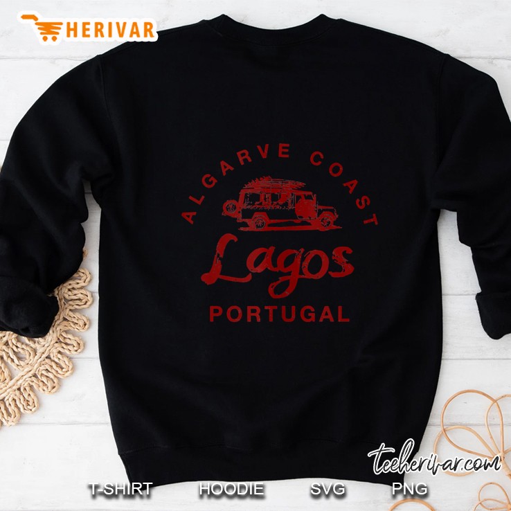 Portugal Lagos Surf Van Algarve Coast Surfing Vintage Tank Top Mugs