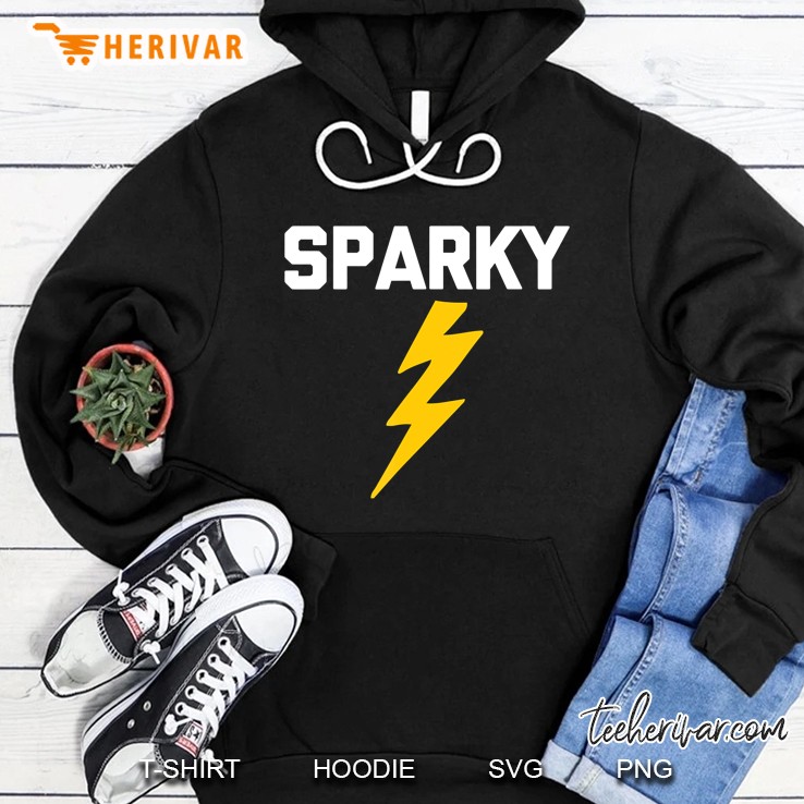 Sparky Funny Saying Sarcastic Novelty Electrician Hoodie
