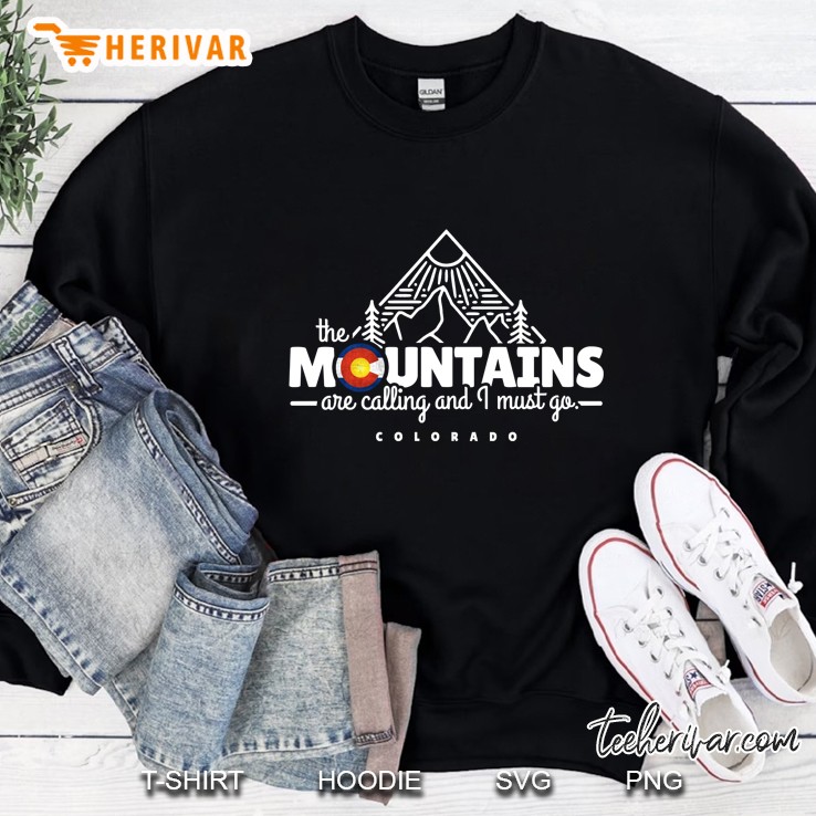 The Mountains Are Calling & I Must Go Colorado Mugs