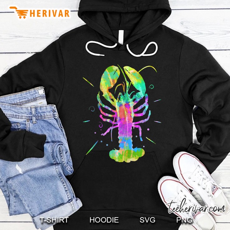 Tie Dye Crawfish For Mardi Gras 2020 - Unisex Costume Tank Top Hoodie