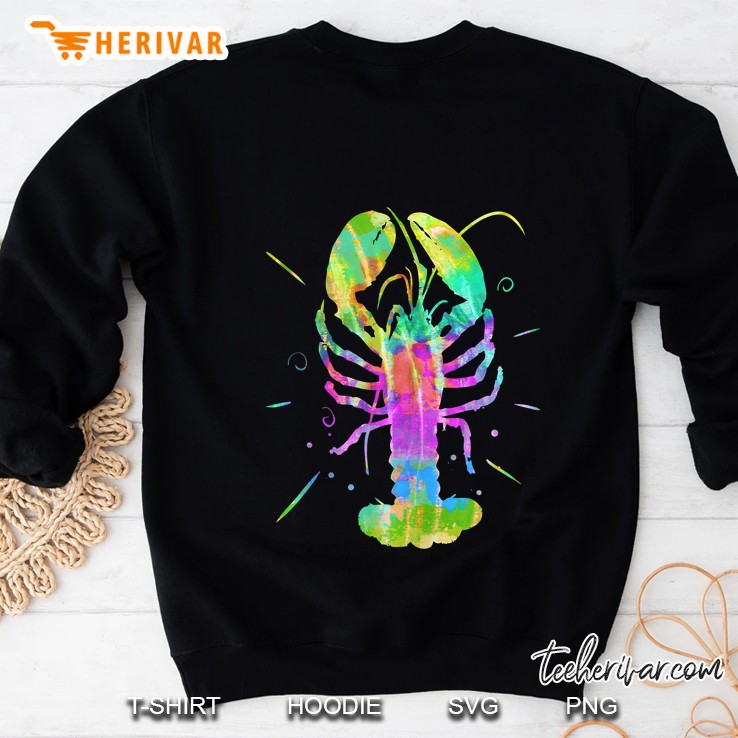 Tie Dye Crawfish For Mardi Gras 2020 - Unisex Costume Tank Top Sweatshirt