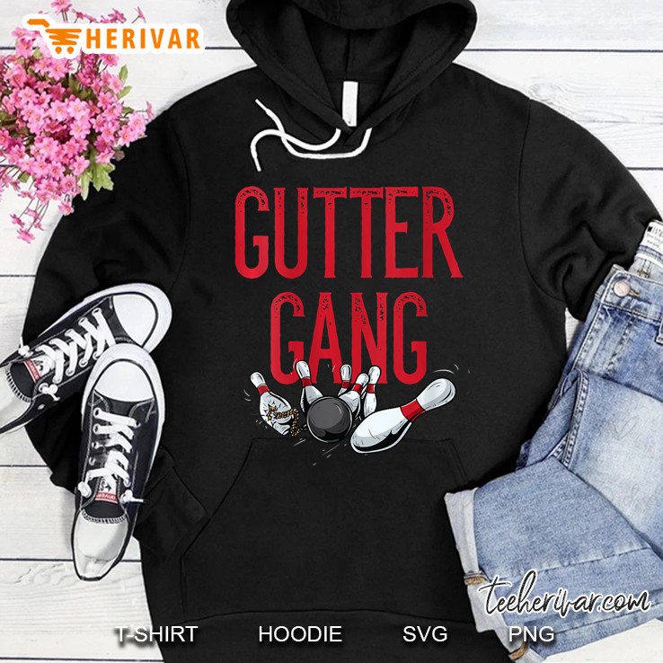 Womens Funny Bowling Family Matching Team Name Shirt Gutter Gang Mugs