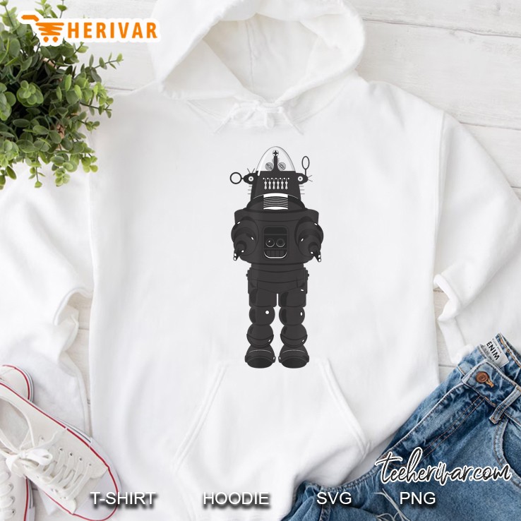 Robby The Robot Retro Vintage Hoodie
