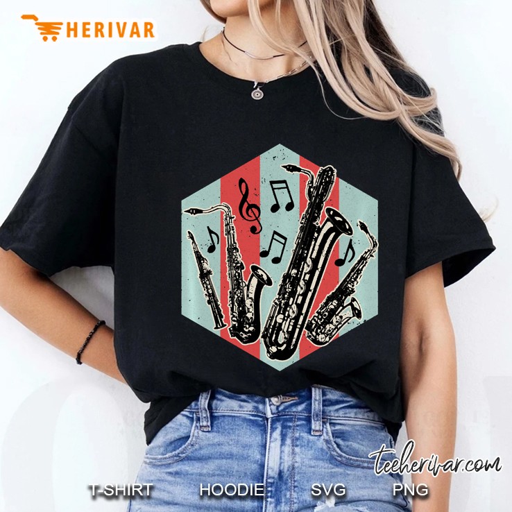 Alto Tenor Soprano Bari Baritone Sax Saxophone Player Gift Pullover Ladies Tee