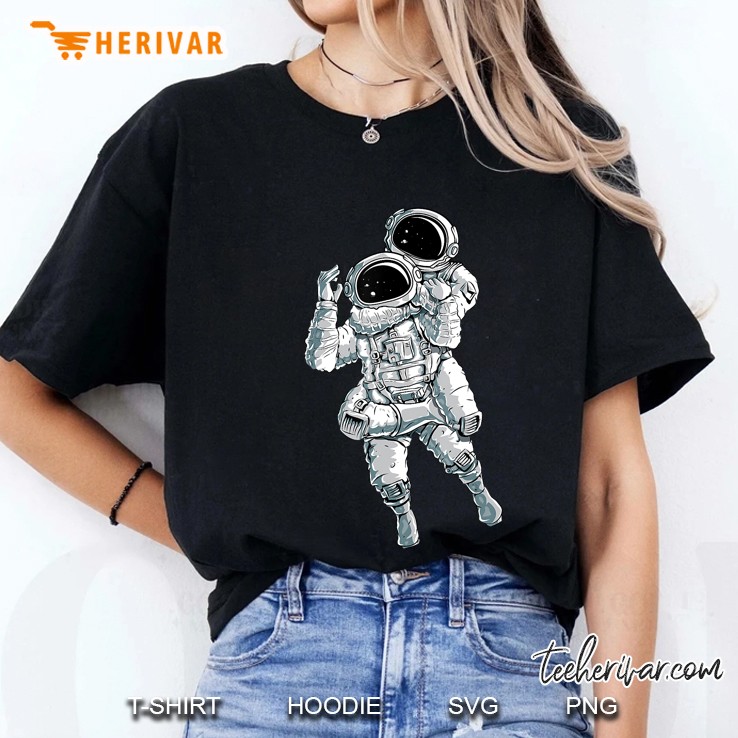 Astronaut Jiu Jitsu In Space Drawing- Brazilian Jiujitsu Hoodie