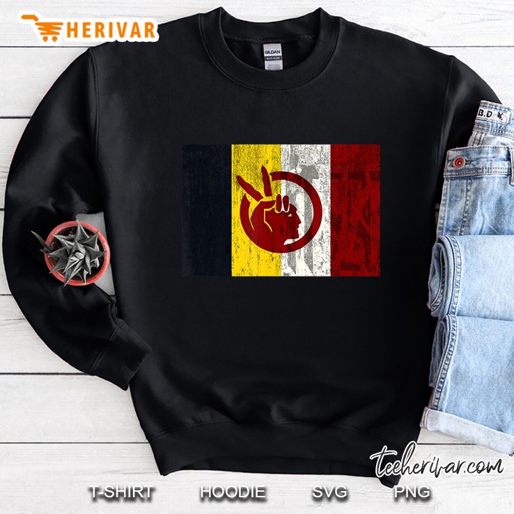Distressed American Indian Movement Sweatshirt