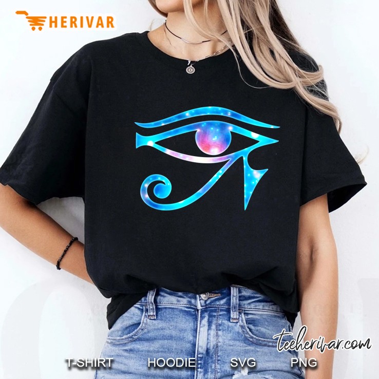 Eye Of Horus Egyptian Protection Symbol Lucky Charms Ladies Tee