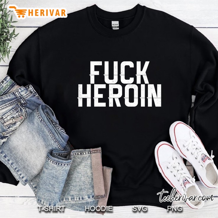 Fuck Heroin - Anti-Drug Movement Premium Mugs