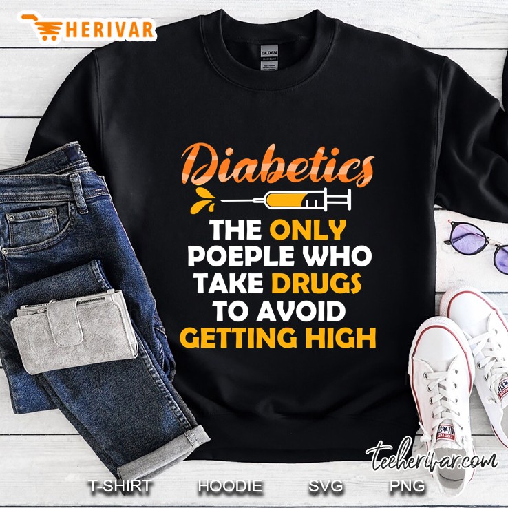 Funny Diabetic Gift Pullover Sweatshirt