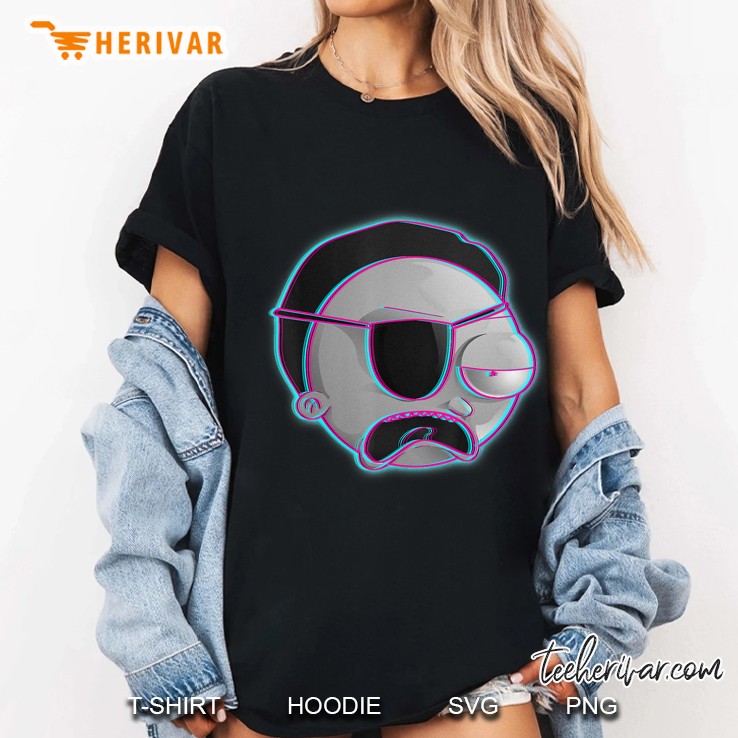 Mademark X Rick And Morty - Rick And Morty Shirt Evil Morty Illusion Ladies Tee