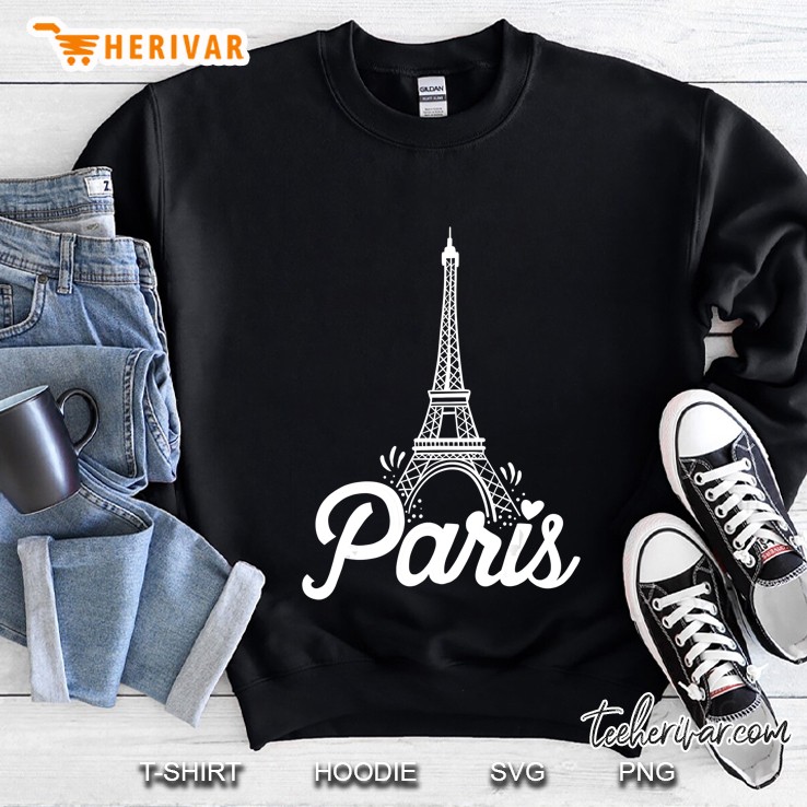 Paris France Eiffel Tower Vintage Gift Sweatshirt