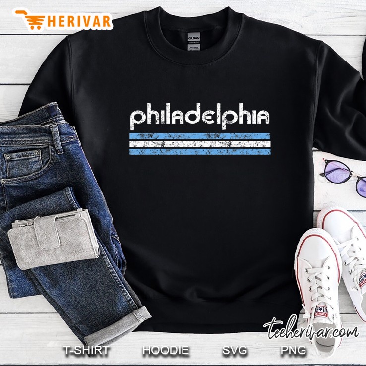 Philadelphia Pennsylvania Retro Vintage Throwback Sweatshirt