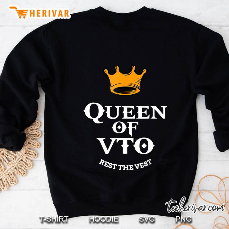 Queen Of Vto Rest The Vest V.T.O. Sweatshirt