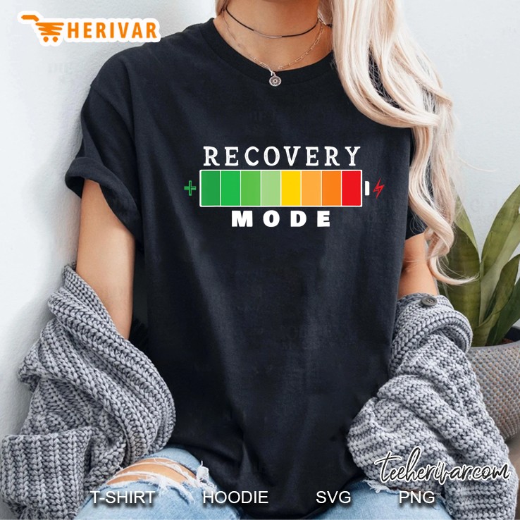Recovery Mode On Get Well Soon Post Surgery Recovering Gift Ladies Tee