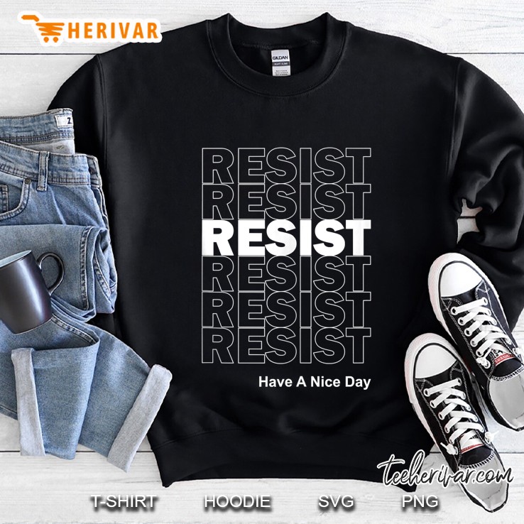 Resist Political Activist Presidential Election 2020 Protest Tank Top Sweatshirt