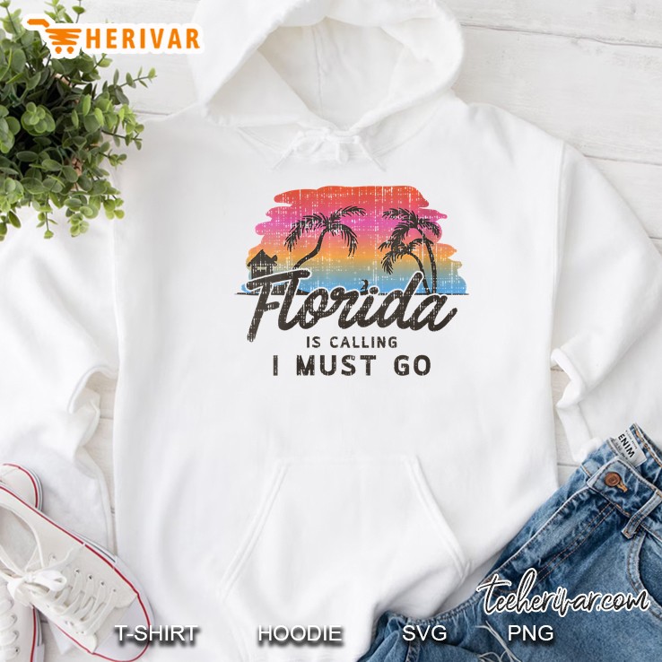 Womens Florida Is Calling I Must Go Summer Vacation Beach Gift Mugs