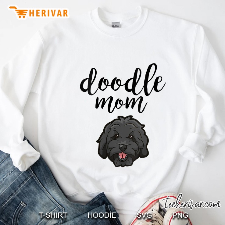 Womens Goldendoodle Mom - Doodle Mom Cute Dog Gift Sweatshirt