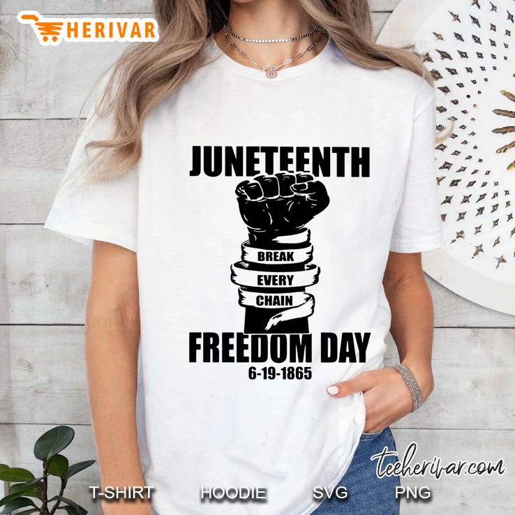 Juneteenth Freedom Day 6-19-1865 Hoodie