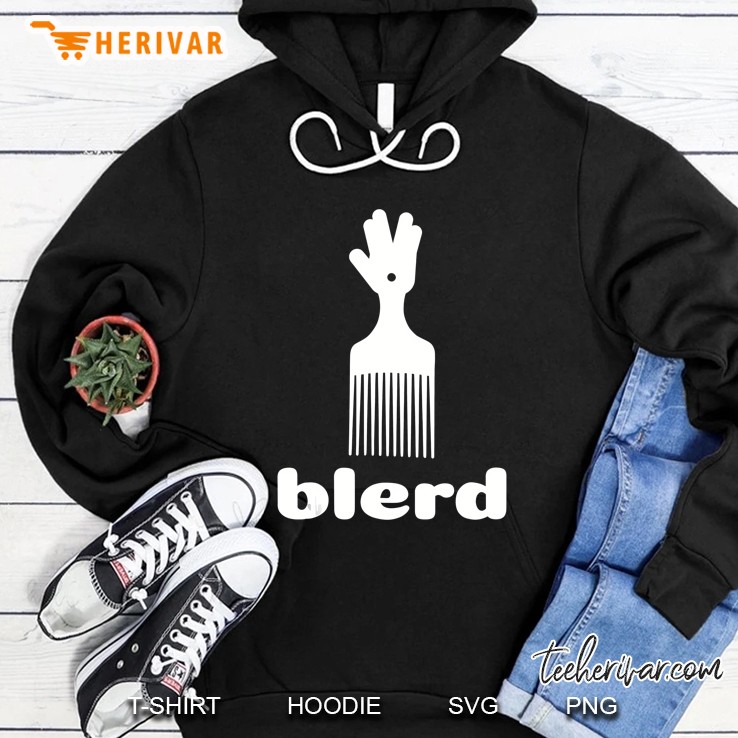 Blerd Pick White Hoodie