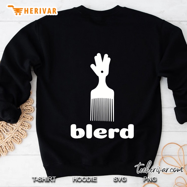 Blerd Pick White Sweatshirt