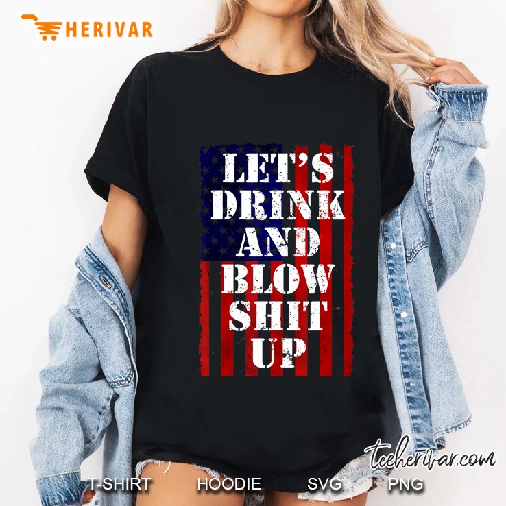 Funny Fireworks Shirts For Men Women Day Drinking 4Th July Ladies Tee