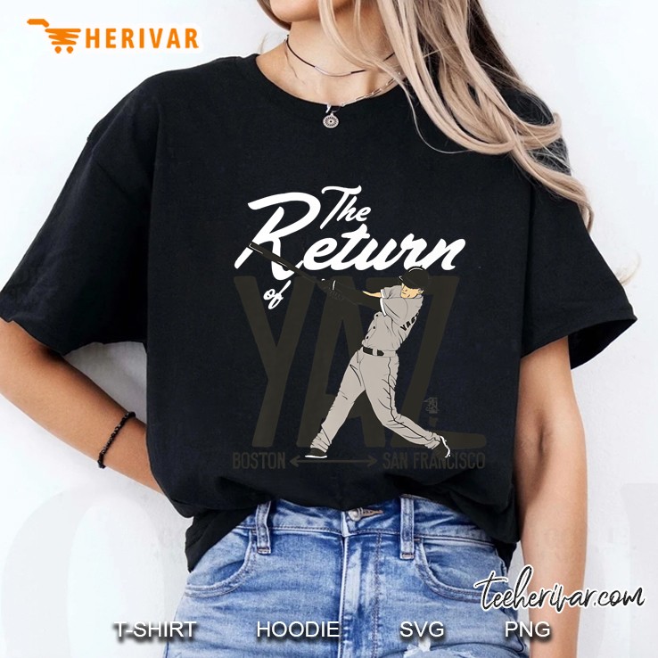Officially Licensed Mike Yastrzemski - Return Of Yaz Premium Ladies Tee