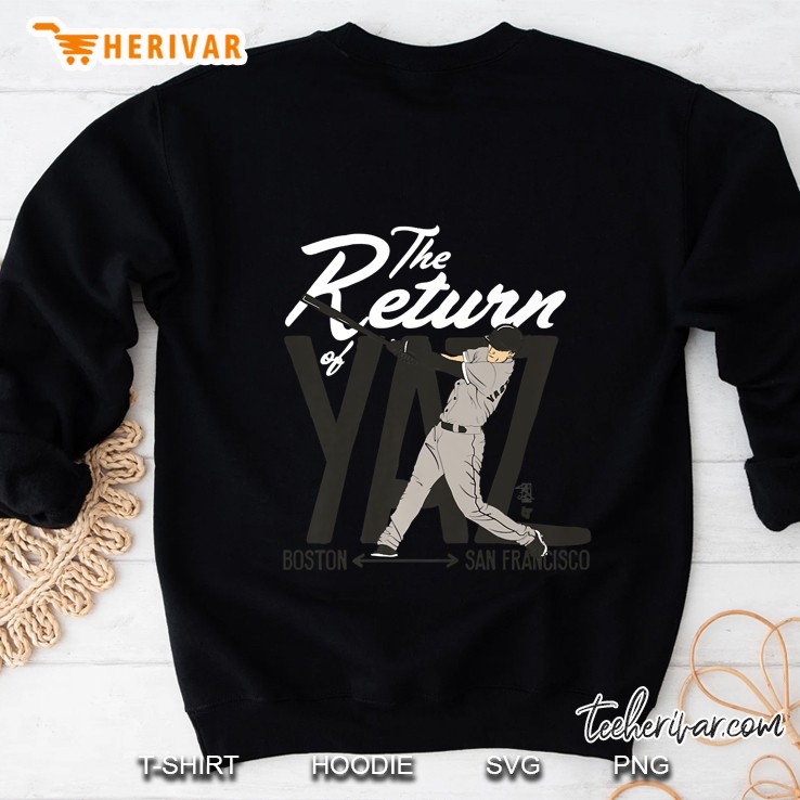Officially Licensed Mike Yastrzemski - Return Of Yaz Premium Sweatshirt