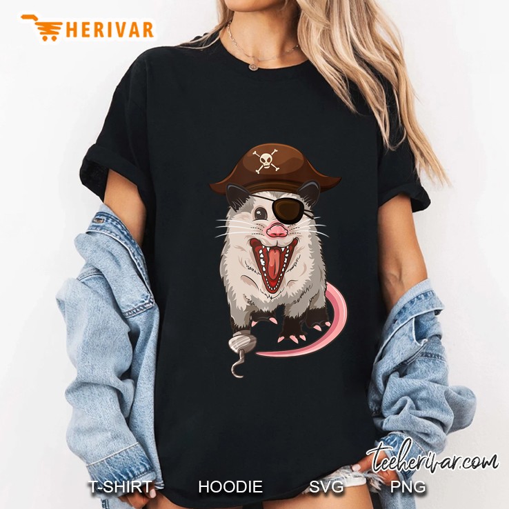 Pirate Possum Tank Top Ladies Tee
