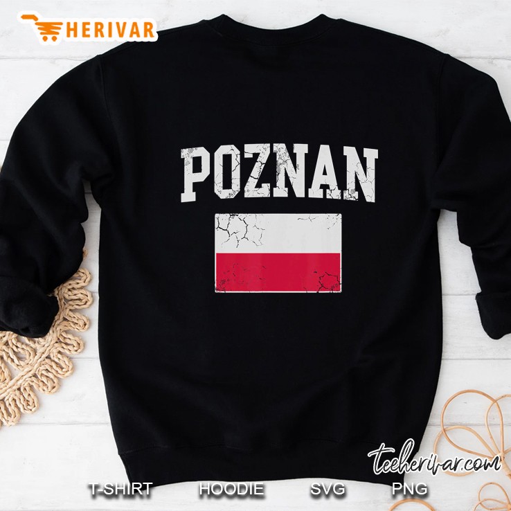 Poznan Poland Flag Polish Polska Mugs